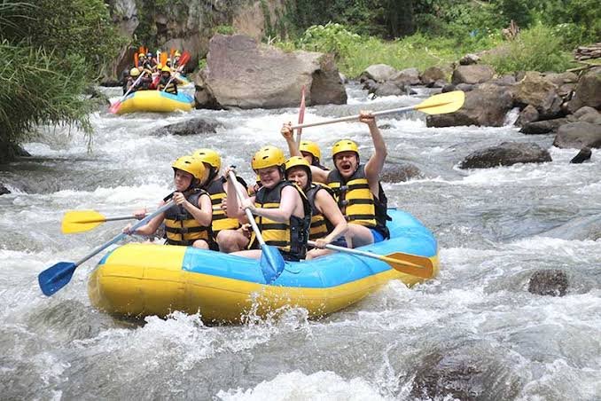Rafting adventure in Bali